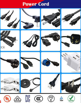품질  Argentina SAA Power Cord IEC Female BS Male For Computer Laptop 공장